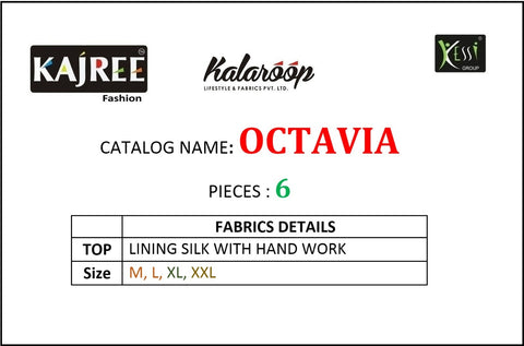 Kalaroop Kajree Octavia Rayon With Handwork Beautifull Salwar Suits