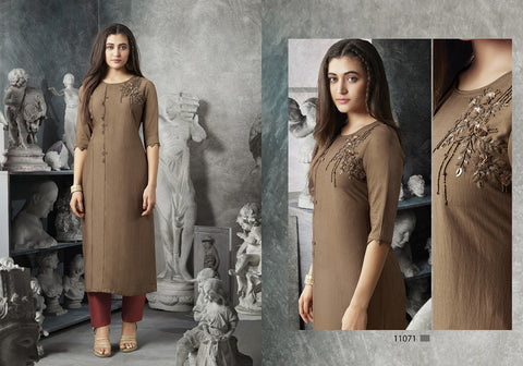 Kalaroop Kajree Octavia Rayon With Handwork Beautifull Salwar Suits