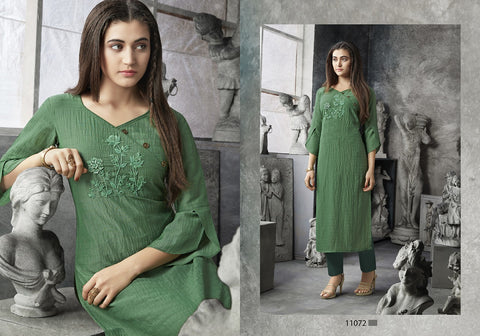 Kalaroop Kajree Octavia Rayon With Handwork Beautifull Salwar Suits