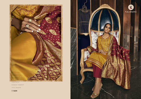 Kalarang Malvika Embroidered Cotton Fancy Designer Salwar Suit