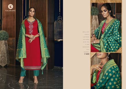 Kalarang Malvika Embroidered Cotton Fancy Designer Salwar Suit
