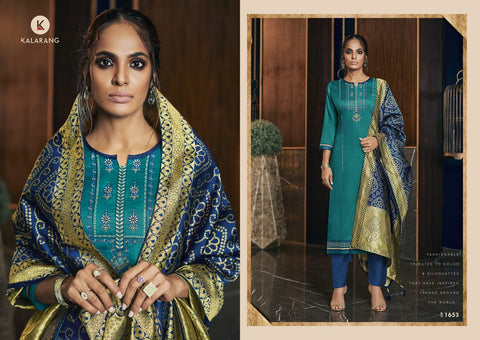 Kalarang Malvika Embroidered Cotton Fancy Designer Salwar Suit