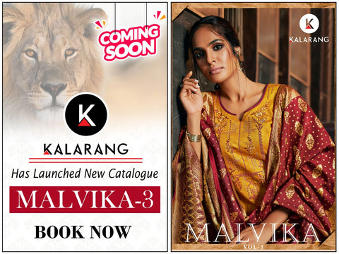 Kalarang Malvika Embroidered Cotton Fancy Designer Salwar Suit