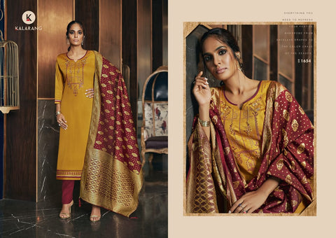 Kalarang Malvika Embroidered Cotton Fancy Designer Salwar Suit