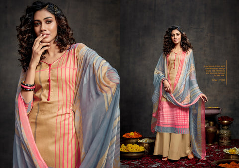 KESAR EBA LAWN COTTON SATIN DIGITAL PRINT SALWAR SUIT COLLECTION