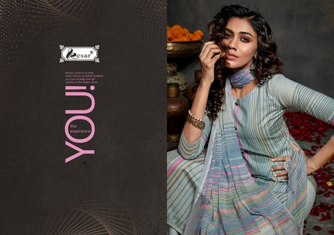 KESAR EBA LAWN COTTON SATIN DIGITAL PRINT SALWAR SUIT COLLECTION