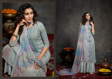 KESAR EBA LAWN COTTON SATIN DIGITAL PRINT SALWAR SUIT COLLECTION