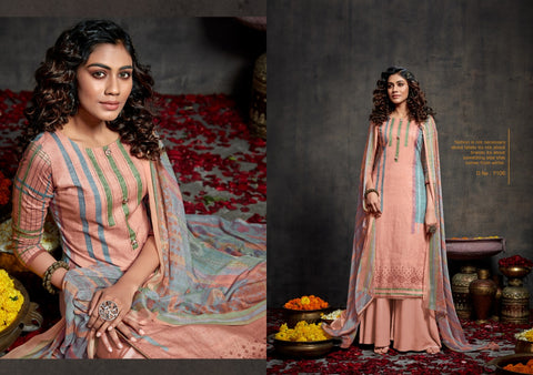 KESAR EBA LAWN COTTON SATIN DIGITAL PRINT SALWAR SUIT COLLECTION