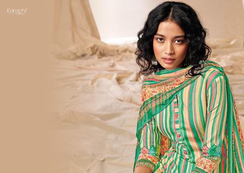 Kesar Karachi Prints Zoya Jam Silk Digital Print Pakistani Designer Collection