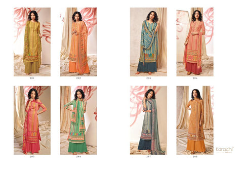 Kesar Karachi Prints Zoya Jam Silk Digital Print Pakistani Designer Collection