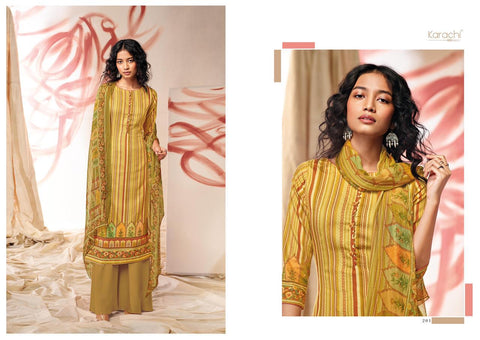 Kesar Karachi Prints Zoya Jam Silk Digital Print Pakistani Designer Collection