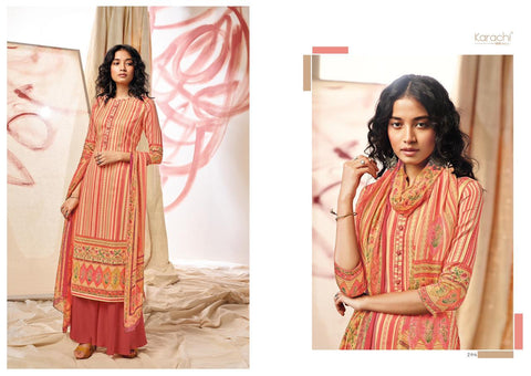 Kesar Karachi Prints Zoya Jam Silk Digital Print Pakistani Designer Collection