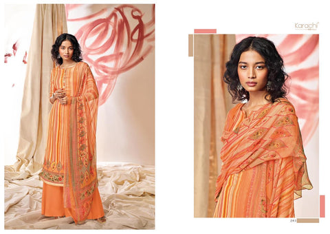 Kesar Karachi Prints Zoya Jam Silk Digital Print Pakistani Designer Collection