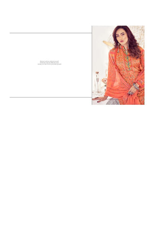 Kesar Karachi Presents Kaani Jam Satin Fancy Designer Sawlar Suits