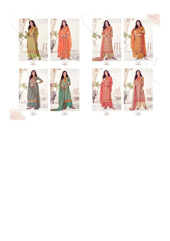 Kesar Karachi Presents Kaani Jam Satin Fancy Designer Sawlar Suits