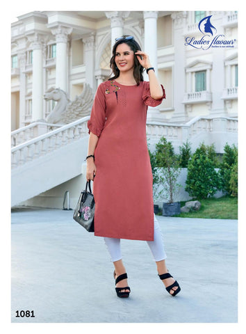 Ladies Flavour Miss India Vol 2 Stylish Kurti Collection