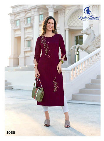 Ladies Flavour Miss India Vol 2 Stylish Kurti Collection