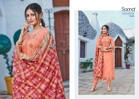 Muse Presents Pure Cotton Printed Fancy Deisnger Salwar Suits