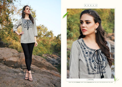 Neha Fashion Nano Rayon Designer Beautifull Kurtis