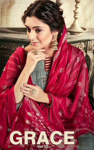 Sargam Prints Grace Beautifully Designed Salwar Suit Collection