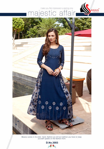 Sawan Creation Fizza Vol 3 Rayon Heavy Designer Salwar Kurtis
