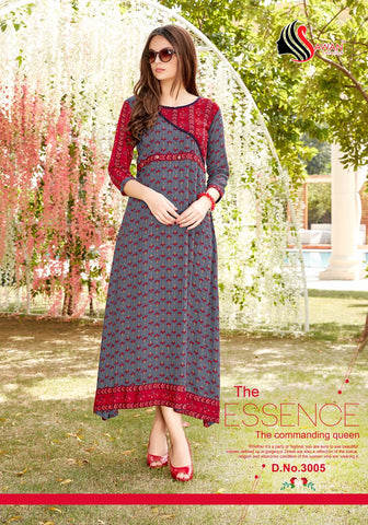 Sawan Creation Fizza Vol 3 Rayon Heavy Designer Salwar Kurtis