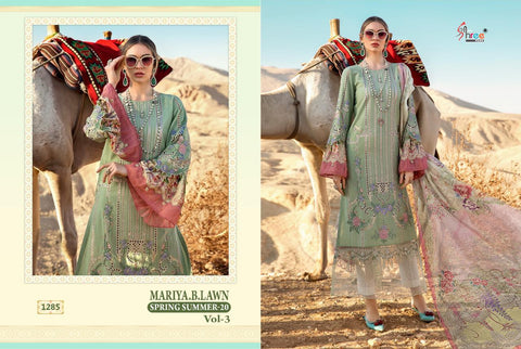 SHREE FABS MARIYA B LAWN B VOL 3  HEAVY EMBRODERY COLLECTION