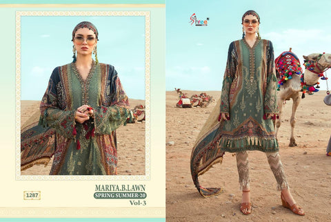SHREE FABS MARIYA B LAWN B VOL 3  HEAVY EMBRODERY COLLECTION