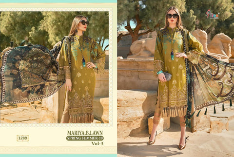 SHREE FABS MARIYA B LAWN B VOL 3  HEAVY EMBRODERY COLLECTION
