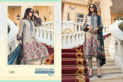 SHREE FABS MARIYA B LAWN B VOL 3  HEAVY EMBRODERY COLLECTION